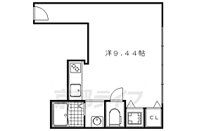 京都府京都市左京区聖護院蓮華蔵町（賃貸マンション1R・2階・26.00㎡） その2