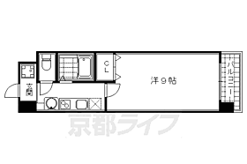 京都府京都市中京区二条通釜座西入正行寺町（賃貸マンション1K・2階・24.42㎡） その2