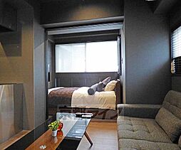 Ｃｏｔｏ　Ｇｌａｎｃｅ　鴨川別邸 203 2階ワンルームのリビング/ダイニング