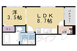 JR山陰本線 花園駅 徒歩3分 3階/-