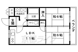 京福電気鉄道北野線 北野白梅町駅 徒歩15分