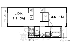 エントランスライフ上門前 2階/201