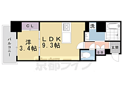 京福電気鉄道北野線 北野白梅町駅 徒歩3分 2階/-