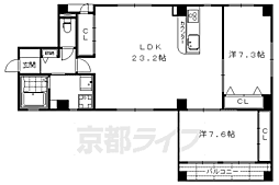 京都市営烏丸線 丸太町駅 徒歩4分 5階/-