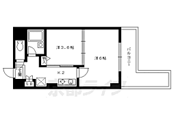 京福電気鉄道北野線 北野白梅町駅 徒歩23分