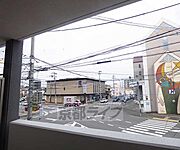 バルコニーからの室外風景。