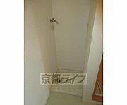洗面所に洗濯機置き場ありますよ～