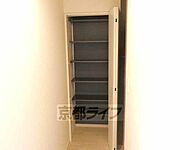 玄関収納が大きい。