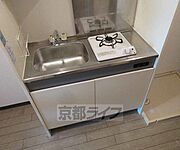 コンパクトなキッチンです