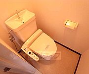清潔感のあるトイレです。