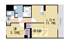 PIAF 2LDKの間取図画像