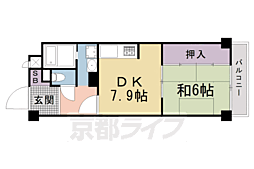 京都市営烏丸線 丸太町駅 徒歩8分 5階/-