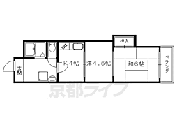 京都ノーザンフラット 2階/206