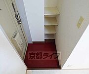 靴収納付きの玄関