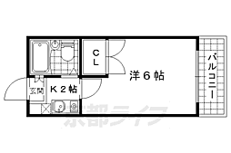 レジデンス勧修寺 4階/403