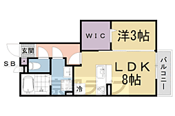 フローラ堅田 2階/202