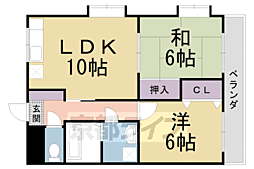 エル・コラゾン 2LDKの間取図画像