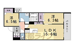 シャーメゾン ヒカリ 2階