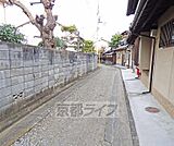 目の前の道路です。