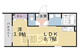 ジーメゾン石田ルディア 2階