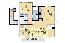 ラフィネ梅美台　Ｆ棟