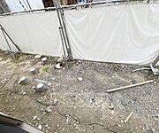 専用庭です。（建築中）