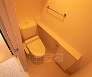 清潔感のあるトイレです。