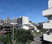バルコニーからの眺望です　・