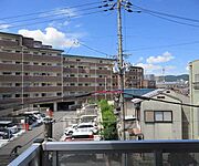 バルコニーからの景色です