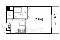プチ・シェトワ 1Kの間取図画像