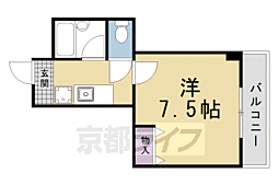 CASAFORTE 1Kの間取図画像