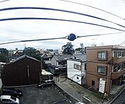 バルコニーからの室外風景です。