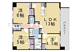 プレサンスロジェ京都西大路 2階