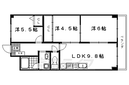 ロイヤルハイツ高塚II 4階/407