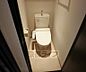 トイレ：リラックスできるトイレです。