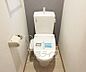 トイレ：温水洗浄便座付きです。