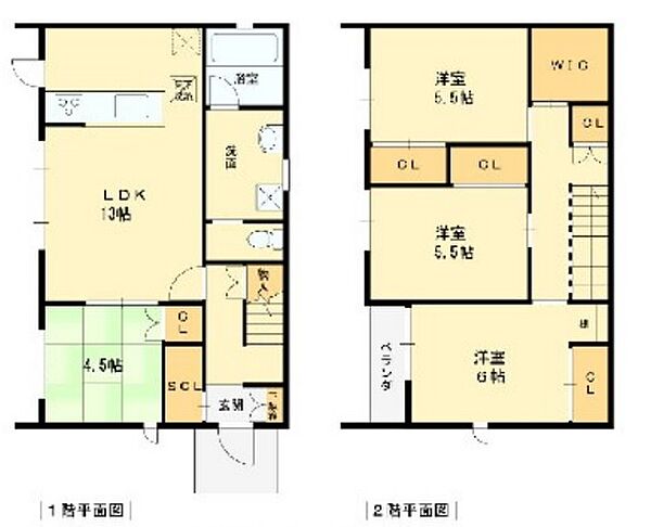 大阪府松原市東新町1丁目(賃貸一戸建4LDK・1階・91.91㎡)の写真 その2