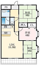 大阪府藤井寺市藤ケ丘3丁目（賃貸マンション3LDK・3階・77.84㎡） その2