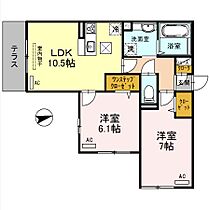 大阪府羽曳野市誉田5丁目（賃貸アパート2LDK・2階・56.17㎡） その2