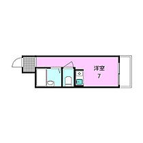 大阪府堺市北区北花田町3丁（賃貸マンション1R・2階・19.17㎡） その2