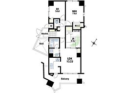 間取図画像 3LDK