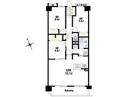 間取図画像 3LDK