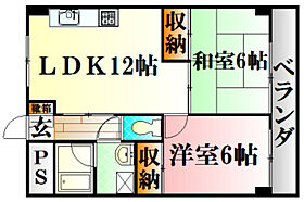 ハーシオンフルタII 402 ｜ 広島県広島市安佐南区西原2丁目（賃貸マンション2LDK・4階・51.03㎡） その2