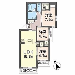 シャーメゾンつつみ 3階