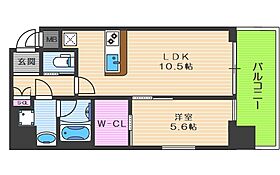 La Douceur天満  ｜ 大阪府大阪市北区同心2丁目（賃貸マンション1LDK・11階・42.05㎡） その2