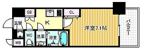 レジュールアッシュ梅田レジデンス  ｜ 大阪府大阪市北区中崎2丁目（賃貸マンション1K・10階・25.05㎡） その2