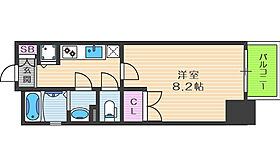 レジュールアッシュ梅田リュクス  ｜ 大阪府大阪市北区西天満6丁目（賃貸マンション1K・7階・26.94㎡） その2