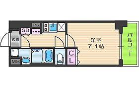 大阪府大阪市北区長柄中3丁目2-3（賃貸マンション1K・10階・25.05㎡） その2