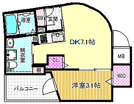 アドバンス西梅田IVエール  ｜ 大阪府大阪市福島区玉川3丁目（賃貸マンション1DK・4階・27.36㎡） その2