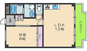 ボヌール扇町  ｜ 大阪府大阪市北区末広町（賃貸マンション1LDK・6階・45.00㎡） その2